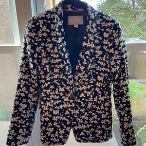 Banana Republic Floral Blazer size 6P